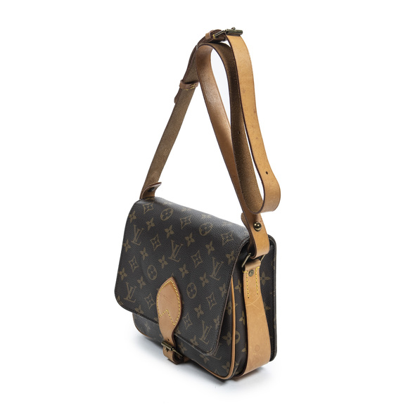 Louis Vuitton Cartouchiere MM  in Brown Monogram Canvas - Picture 2 of 7